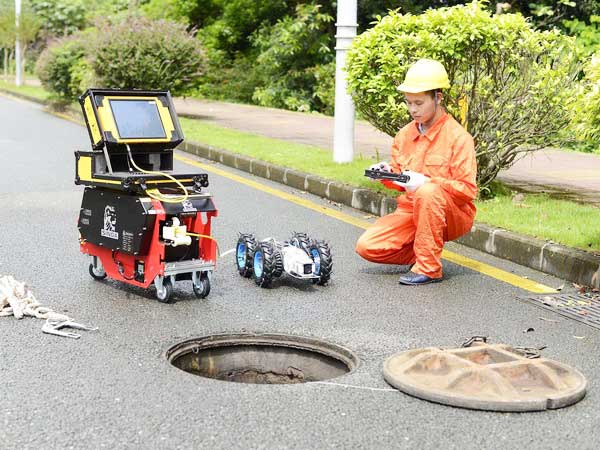 东河镇管道机器人检测