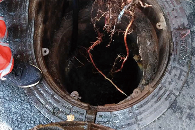 东河镇管道预处理